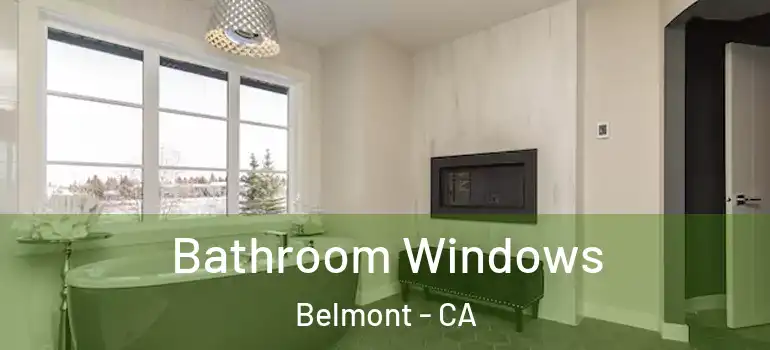  Bathroom Windows Belmont - CA