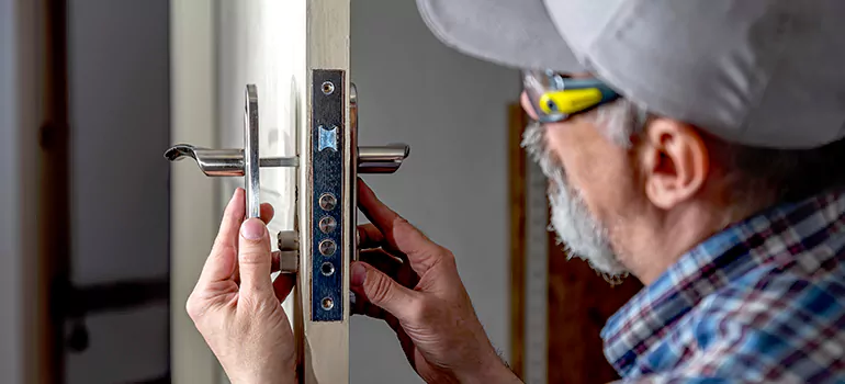 Patio Door Handle Replacement in Belmont, CA