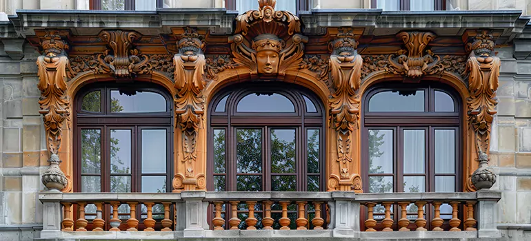 Arch Window Designs in Belmont, CA