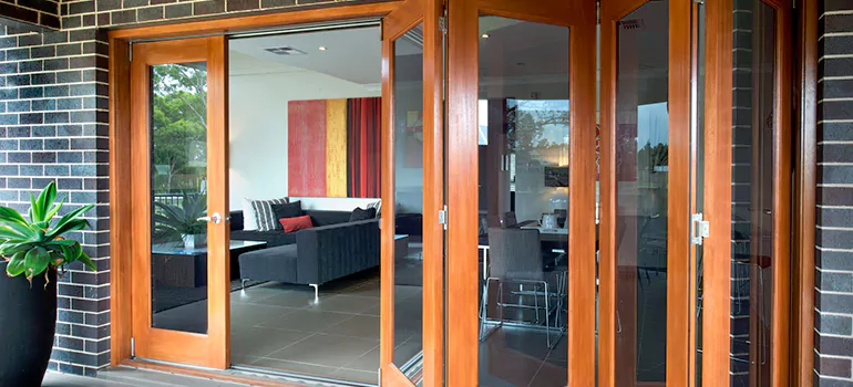 Folding Door Panel Repair in Belmont, CA