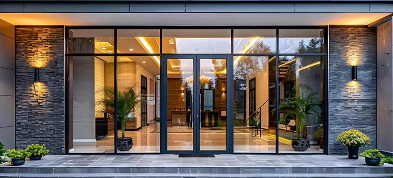 Aluminum Storefront Door Repair in Belmont, CA