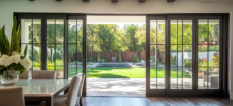 Tempered Glass Front Door in Belmont, CA
