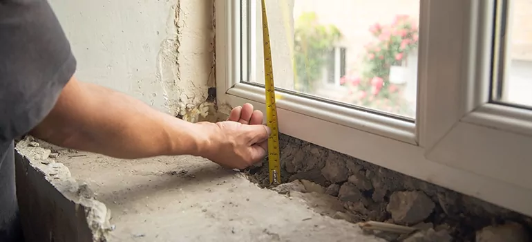 Window Sill Without Apron in Belmont, CA