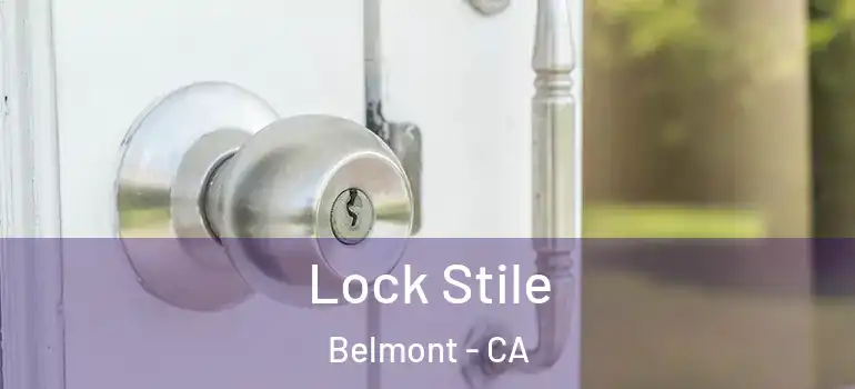  Lock Stile Belmont - CA